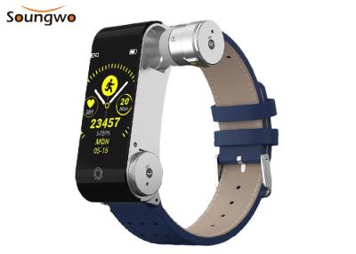 China Anel de Smartwatch do fone de ouvido dos dispositivos BLE 4,2 TWS de Bluetooth IOT do tela táctil à venda