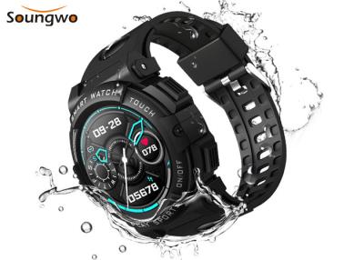 China Prenda impermeable del recordatorio IOT Bluetooth Smartwatch 150mAH de la vibración 1,09 pulgadas en venta