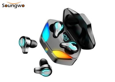 China Baixo rádio da latência BLE5.1 no microfone sem fio Earbuds dos fones de ouvido CVC8.0 HSP da orelha à venda