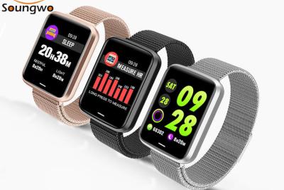 Chine mode multiple 180mAh double PPG de mouvement de Smart Watch de sport de NFC de 1.3in à vendre