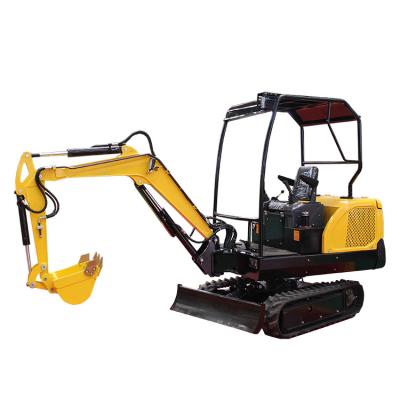 China Construction Material Stores Excavator Attachments 1 Ton Mini Excavator Machine for sale