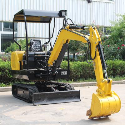 China Building Material Stores Hydraulic Mini Crawler Digging Excavator Machine for sale