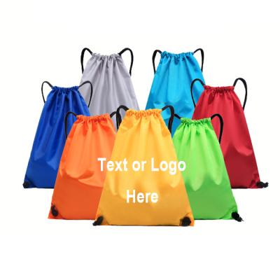 China Soft-Loop Siicoo Logo And Text Custom Small Size Masks Polyester Drawstring Bag for sale