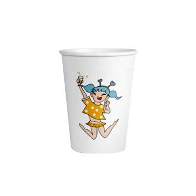 China Customized Disposable PE Coffee Liner Insulated Disposable Paper Cup for sale