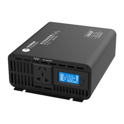 China Low Voltage Protection 600W Off Grid Pure Sine Wave Inverter Portable Mobile Power Supply for sale