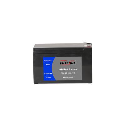 China Toys Rechargeable Lithium Ion Battery For RC Aircraft 12V 12.8V 7.5AH LiFePo4 Battery for sale