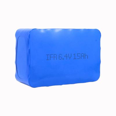 China Camera 6.4v 15Ah Lithium-ion LiFePO4 Battery for sale