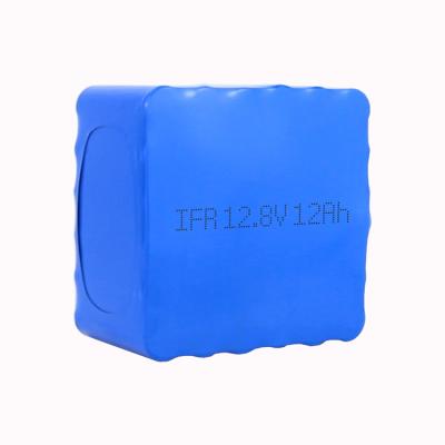 China Camera 12.8v 12Ah Lithium-ion LiFePO4 Battery for sale