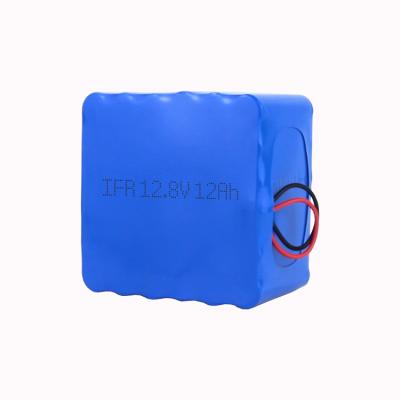 China 12.8V 12Ah Lifepo4 Lithium Iron Phosphate 12Ah Rechargeable Battery Pack 12.8v Lithium Battery for sale