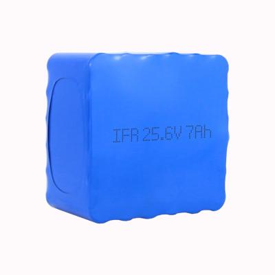 China Camera 25.6v 7Ah Lithium-ion LiFePO4 Battery for sale