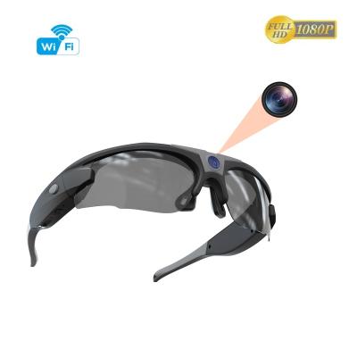 China 2022 wholesale 1080P camera glass wifi waterproof/waterproof glasses with camera Wifi monocle for sale