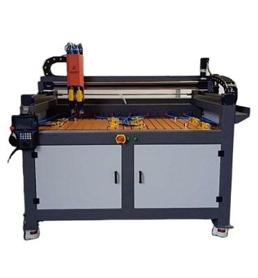 China Cold Plate/Galvanized Plate/Aluminum Plate Automatic Robotic Stud Feeder Welding Machine/Auto Feeding CNC Multi Head Stud Welder/Automatic Stud Welding Platform for sale