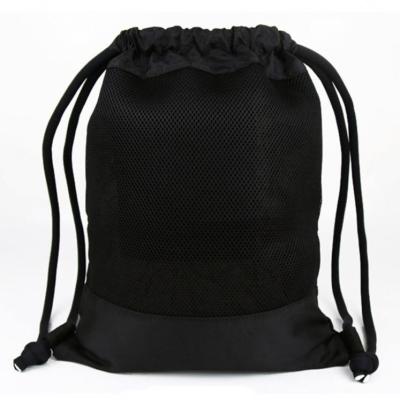 China Promotional Waterproof DAY BACKPACK Drawstring Gym Bag With Shoulder String Sports Thick Drawstring Bag for sale