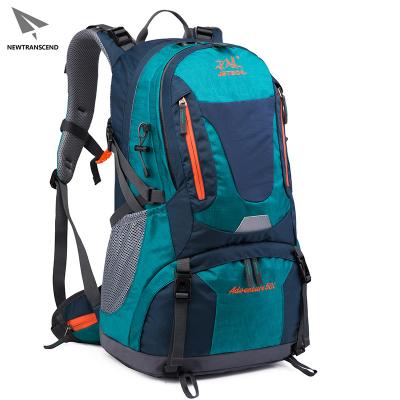 China camping & 2021 NEW 50 L Gym Mountaineering Bag Waterproof Breathable Outdoor Hiking Climbing Camping Backpack Bags for sale