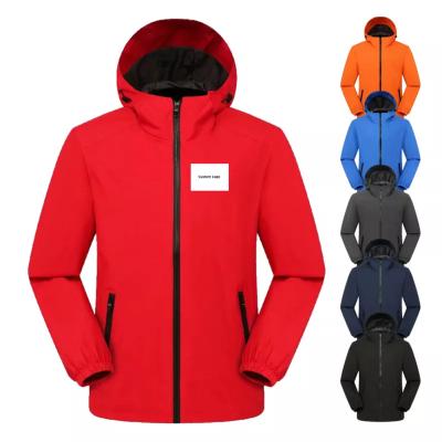 China Breathable fashion mountaineering winter casual jacket clothes heavy weight zipper type men's sweatsuit hooded jacket for sale