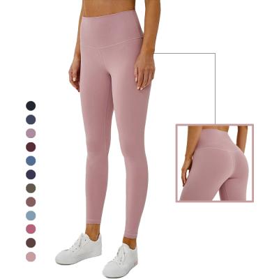 China Anti-Static Ladies Stretchy High Waist Sports Jogging Workout Gym Yoga Leggings With Custom Logo In Fitness Yoga Wear for sale