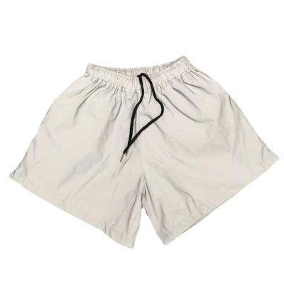 China Reflective Anti-Wrinkle Shorts Women's Anti-Wrinkle Elastic Waist Drawstring Lightweight Sports Multifunctional Casual Shorts for sale