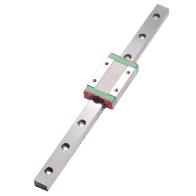 China Mini MGN7 7mm Rail Linear Slide 1pcs 7mm L-700mm Rail+1pcs MGN7H Carriage Printing Parts Repair Shops Miniature CNC 3D Kossel Machinery for sale