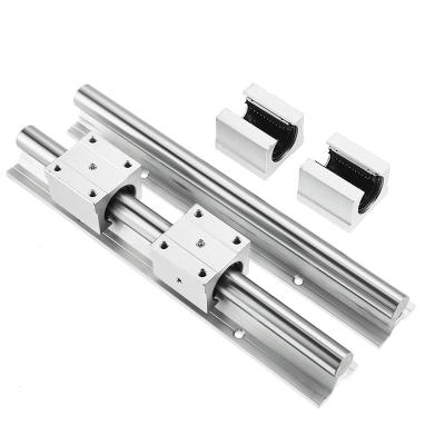 China 2PCS SBR12-1000mm Machining Linear Rail, 4xSquare Linear Guide CNC Parts Carriage Type Bearing Blocks, CNC Rail Kit, Bearings Kit for sale