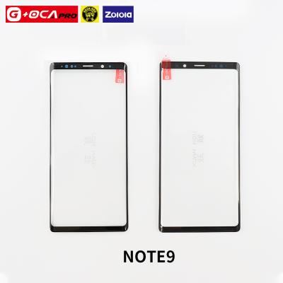 China Wholesale Scratch Resistant G+OCA Pro For Samsung Note8 /Note9 Scratch Resistant Screen Front Glass With OCA for sale