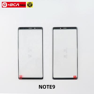 China High Quality Broken Fix Phone Screen G+OCA Pro For Samsung Note9 Edge Curved Screen Repair 2 In 1 Glass With OCA for sale