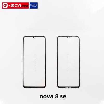 China Defective Screen G+OCA Pro Front Outer Glass Huawei Glass nova 8 SE Repair With Oca For Huawei Oca Glass for sale