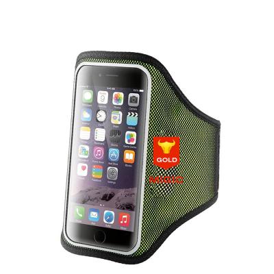 China Up to 6.5inch wholesales universal fitness ultra thin gym arm band phone sports armband mobile phone stand outdoor current for sale