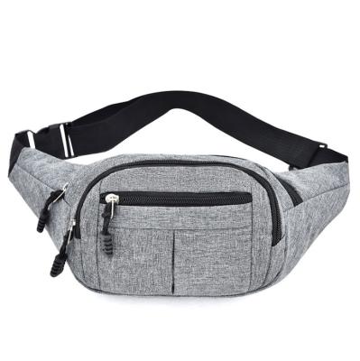 China Water Proof Fanny Pack For Men Women Sports Waist Pack Waterproof Sports Waist Bag Travel Running Belt With Zipper for sale