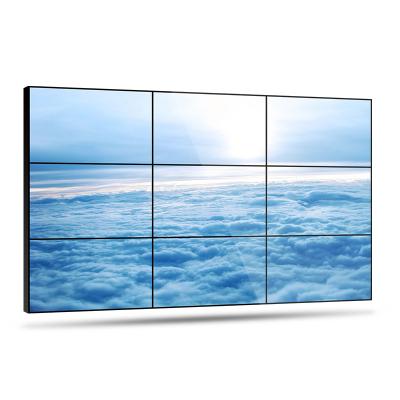 China Indoor Video Wall 55 Inch 3x3 Mount Advertising Display Splicing Controller 4k Screen Advertising Players Lcd Video Wall for sale