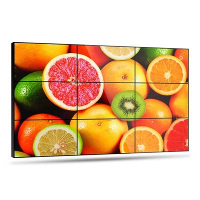 China Indoor Splicing Bezel HD Screen Indoor LCD Video Wall Narrow Bezel Display For Commercial Advertising 46/49/55 Inch for sale