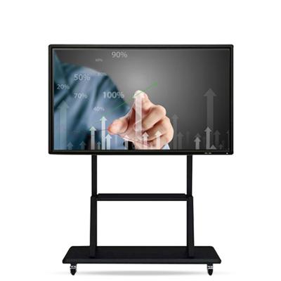 China 65 Inch 4K UHD Smart Digital Interactive Touch Board Dual System Interactive Meeting Whiteboard For Home Schooling 65inches for sale