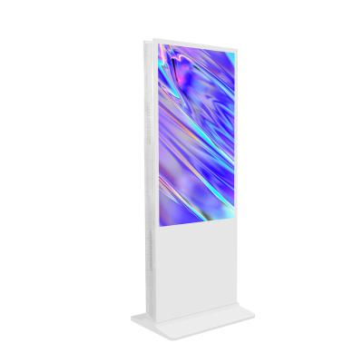 China Indoor Floor Stand Advertising Equipment 55 Inch Indoor Digital Advertising Display Price Signage Led Display for sale