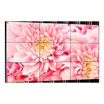 China Videowall Indoor Indoor Monitor Advertising Display Narrow Bezel 2K 4K HD 2x3 3x3 Panels Mulit Splice Screens LCD Video Wall for sale