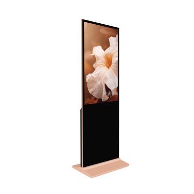 China Indoor Floor Standing Digital Totem Signage For Advertising Indoor 49 Inch Interactive Touch Touch Kiosk for sale