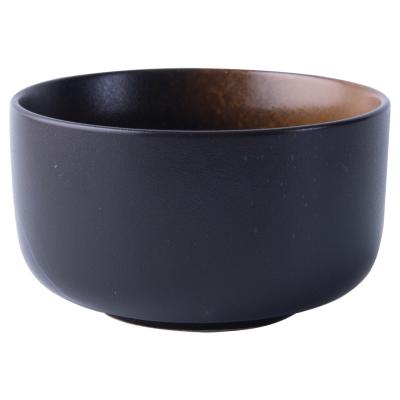 China Nordic Wholesale Ceramic Retro Style Viable Dinner Bowl Home Hotel Dessert Bowl for sale