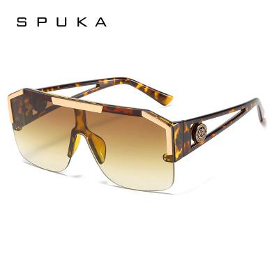 China Oversized Eyewear 6922 Women's Sunglasses Men's Fashion SPUKA Sunglasses for sale