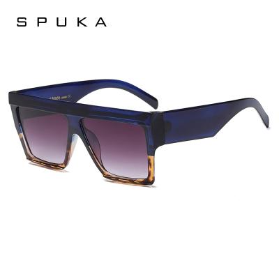 China High-class Gradient Shades 97655 Men's Women's Square Sunglasses SPUKA Fashion Acetate Square Men's Sunglasses for sale