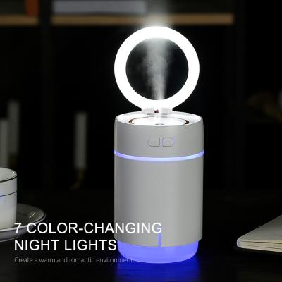 China 15-20 Square Meters Dropshipping Small Radio Makeup Mirror Moisturizing Desktop Air Ultrasonic Humidifier for sale