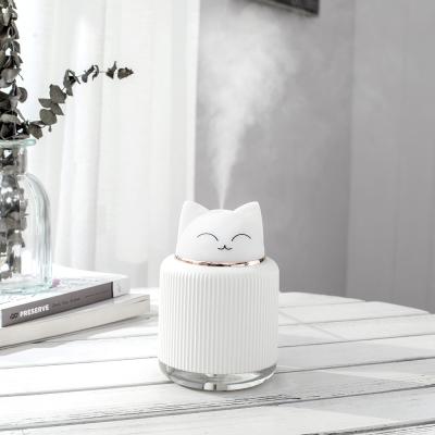 China 15-20ã Ž ¡ Dropshipping Low MOQ Night Light Ultrasonic Mist Led Air Rabbit Humidifier for sale