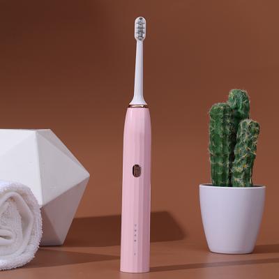 China Viable Battery Operated Teeth Whitening USB Charging Minimalist Automatic Sonic Electric Toothbrush for sale