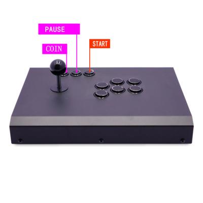 China Factory Sale Metal Arcade Joystick Console 3700 in 1 Mini Retro Portable Game Console Handheld Joystick for sale