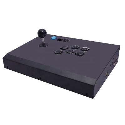 China Retro Metal Console Arcade Game 2 Joystick 32GB Game Console Controller Multimedia Interface Joystick Handheld Console for sale