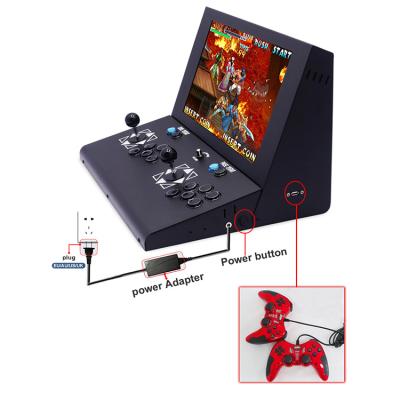 China Metal 19 Inch HD Screen Dual Fighting Arcade Game Console Widescreen Desktop Arcade Game Console Double Fighting Console for sale