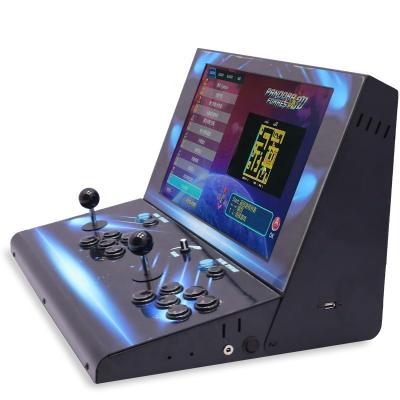 China 19 Inch Wide Screen Arcade Game Console Home Fighting Retro Coin Operated Metal 3D Moonlight DA PANDORA'S BOX Desktop Arcade for sale