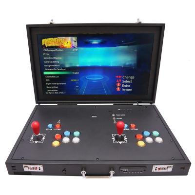 China Metal 24 Inch IPS DA PANDORE BOX Portable Double Rocker Suitcase Fighting Portable Arcade Game Machine for sale