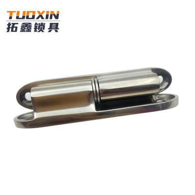 China Easy Installation Tuoxin CL231-1 Chrome Plated Zinc Alloy Offset Hinge Concealed Mount Vertical Remove Pin Hinge for sale