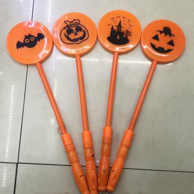 China PS Light Up Glow Stick Halloween Decorations Party Decor Supplies Led Lollipop Shaped Wand Stick for sale