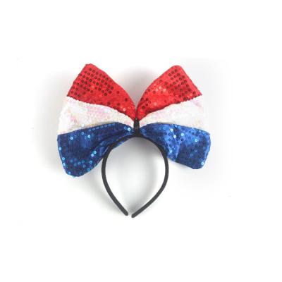 China 2022 Smart Casual Hot Sale Party Hair Ribbon Matching Cheerleader Hair Ribbon Bow for sale