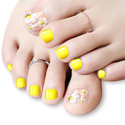 China High Quality Beauty Sticker 34 Toe Band Sticker 3D Nail Art Sticker Gold Eco-friendly Manufacturer China for sale