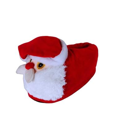 China Soft Plush 36-41 Santa Claus Cotton Shoes HOT Supply Attractive Christmas Factory Slippers for sale